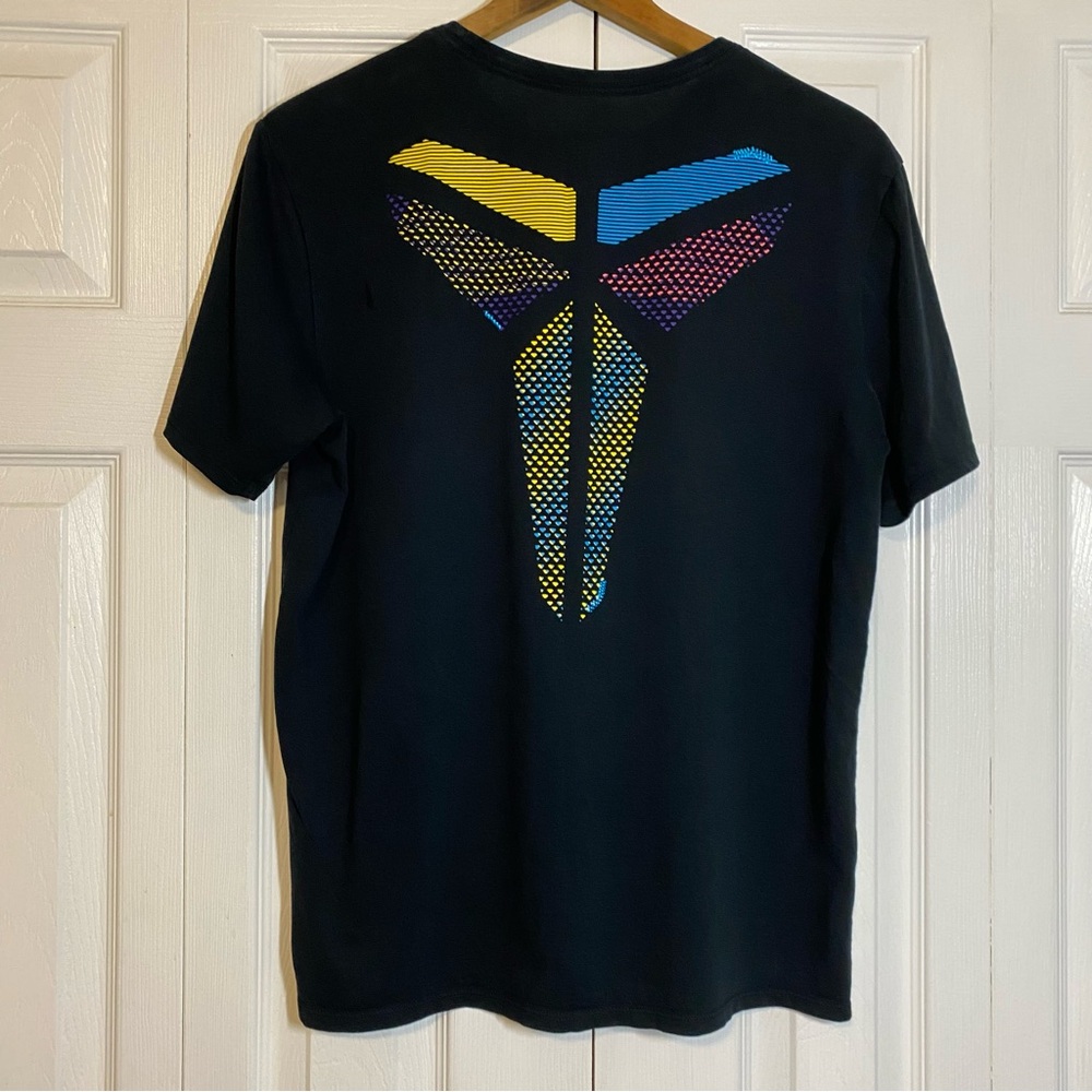 Nike Black Tee with Multicolor Pocket
